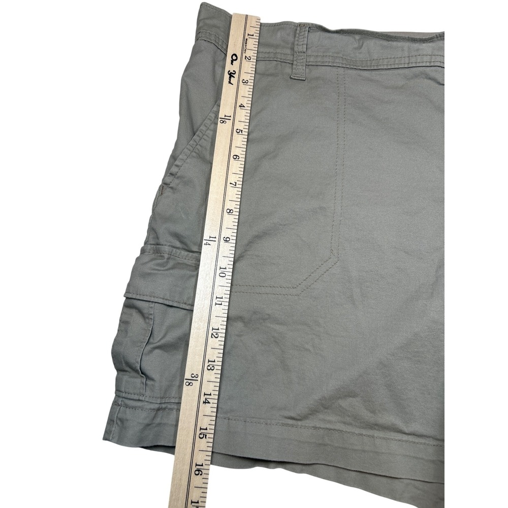 Lee Womens Gray Cargo Shorts Size 20 Medium Cotton Blend Stretch 112331543 - Picture 2 of 8